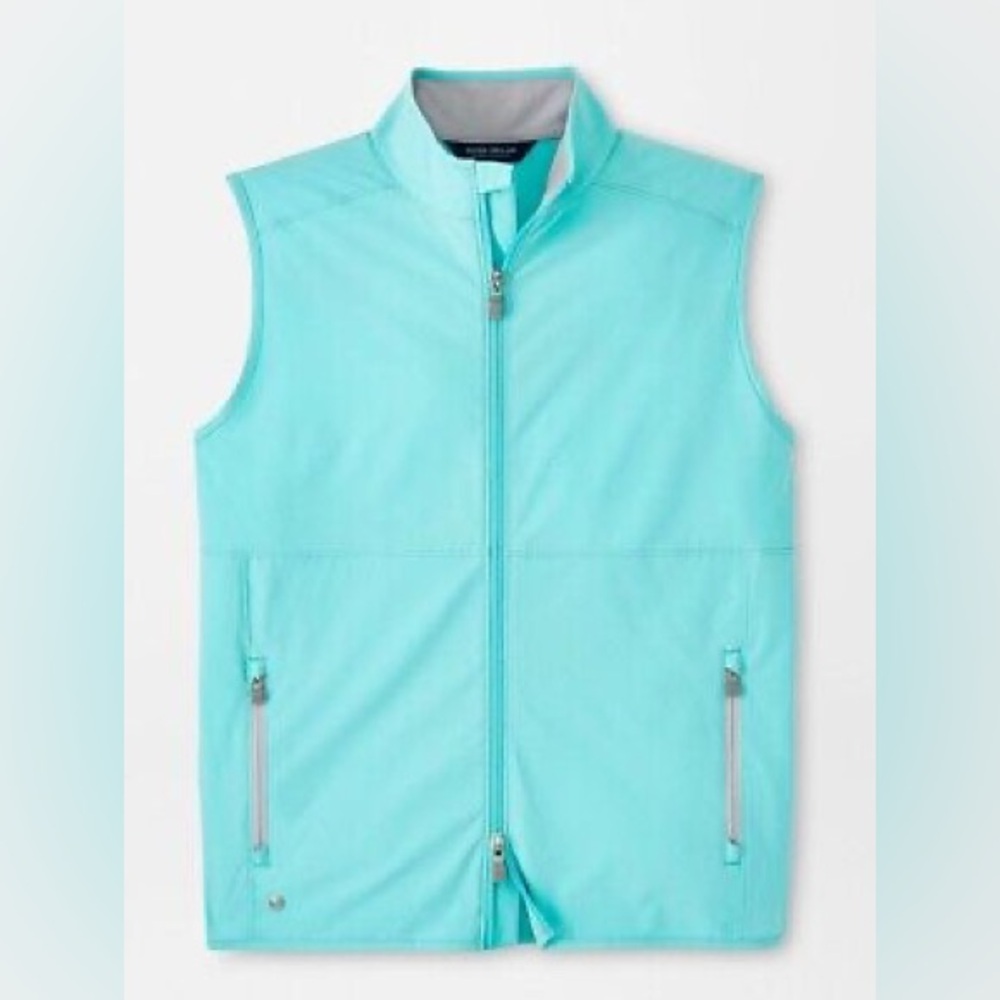 NWT $220 Peter Millar Crown Crafted Mens Golf Vests Flex Adapt Full-Zip Sz XXL
